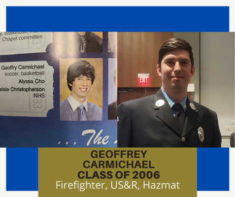 Geoffrey Carmichael, Class of 2006, Firefighter, US&R